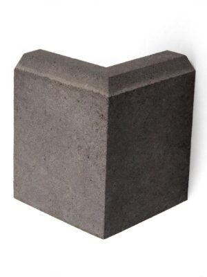 Flower Kerbstone Corner 2 side chanfer